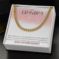 Gift For Grandpa Cuban Link Chain, Cuban Link Necklace