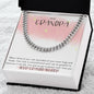 Gift For Grandpa Cuban Link Chain, Cuban Link Necklace