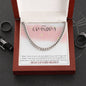 Gift For Grandpa Cuban Link Chain, Cuban Link Necklace