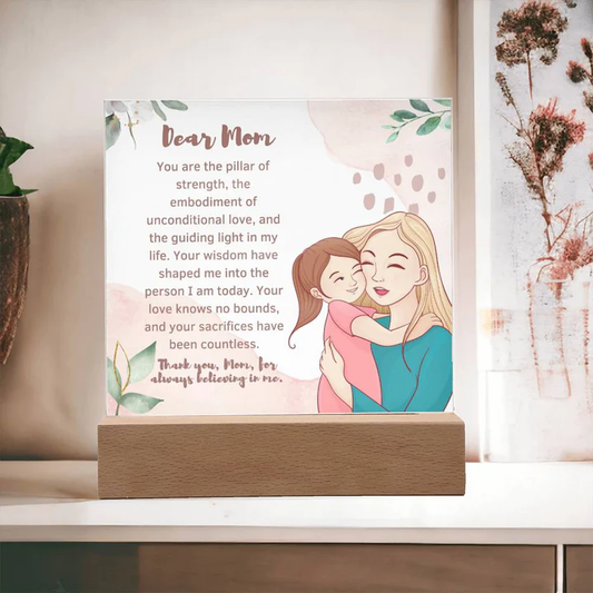 Personalized Gifts for Mothers -  A Mother's Puzzle of Affection