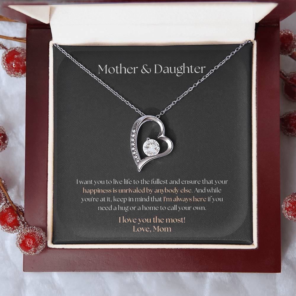 To my daughter Forever Love Necklace