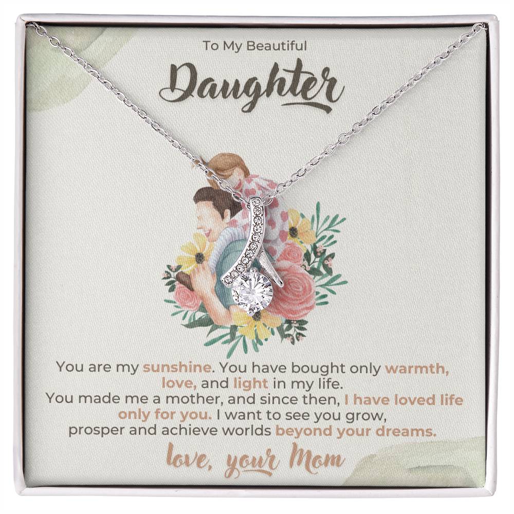 To my daughter Alluring Beauty Necklace