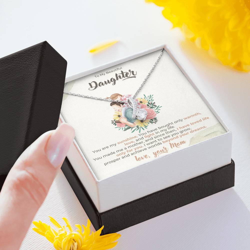 To my daughter Alluring Beauty Necklace