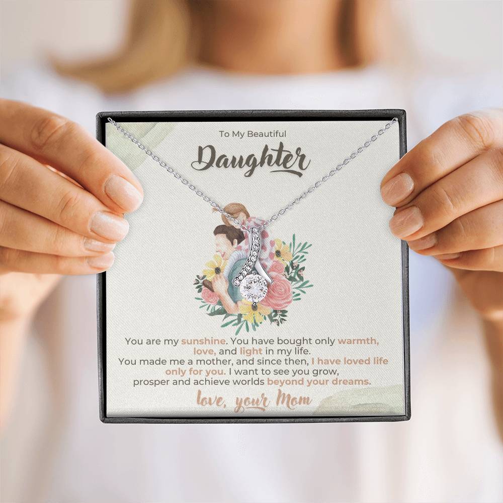 To my daughter Alluring Beauty Necklace