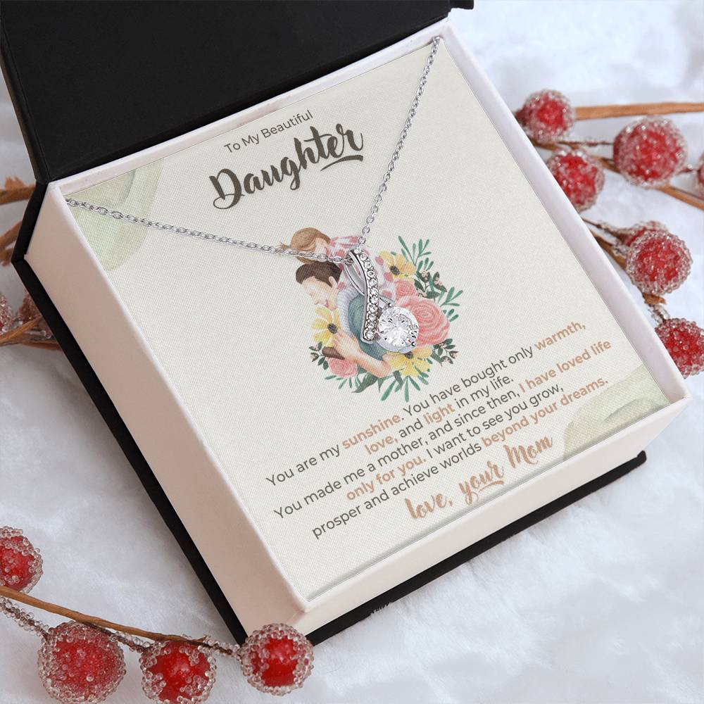 To my daughter Alluring Beauty Necklace