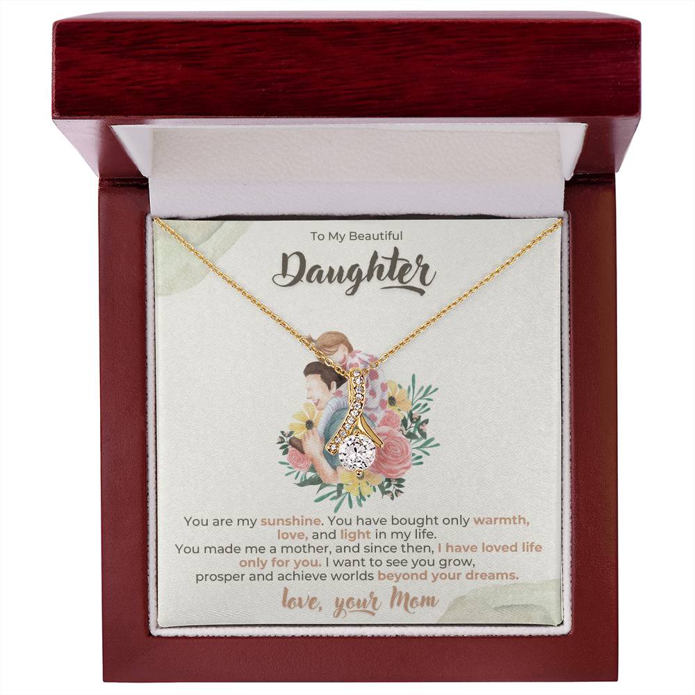 To my daughter Alluring Beauty Necklace