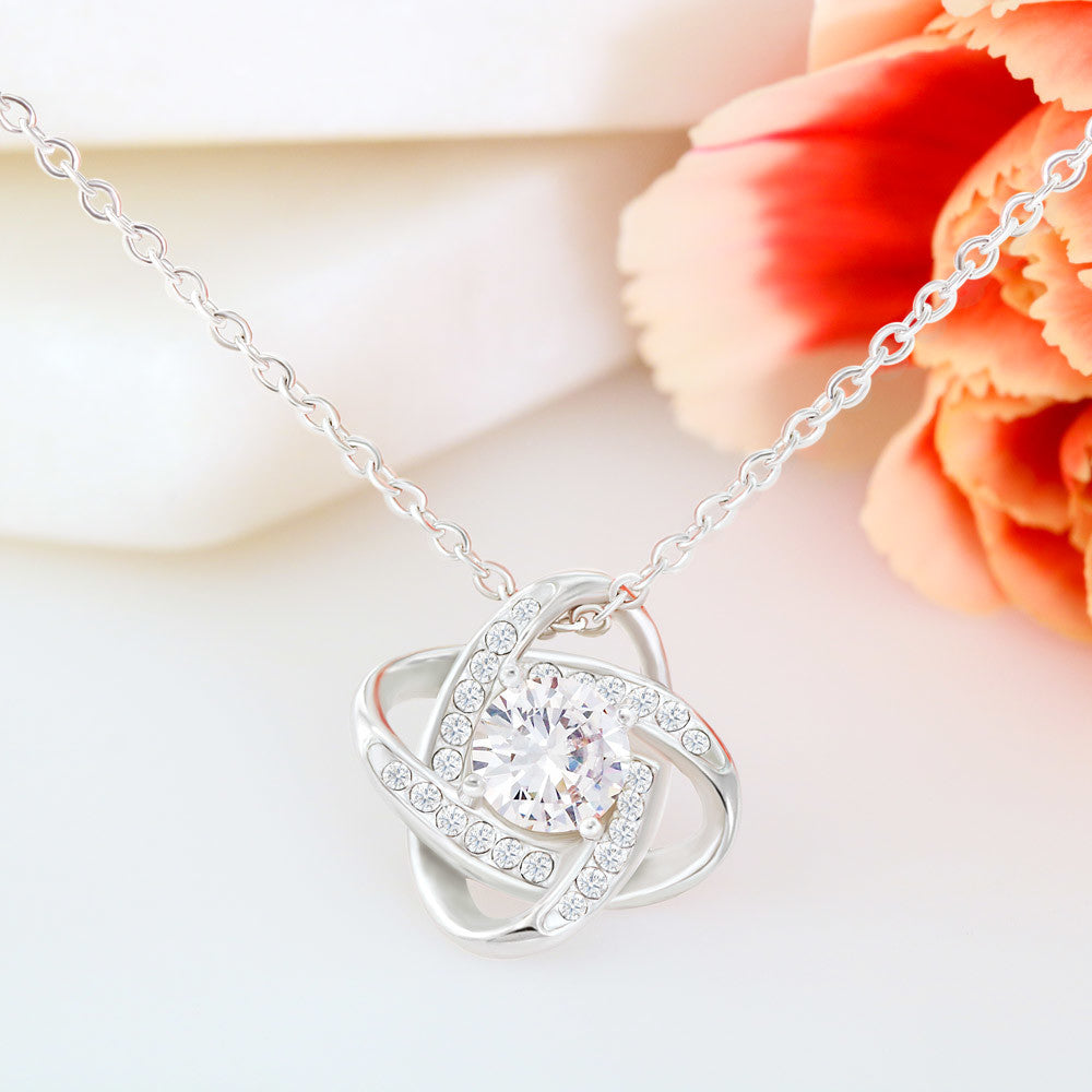 To my wife Love Knot Necklace