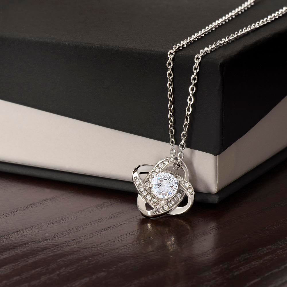 To my wife Love Knot Necklace