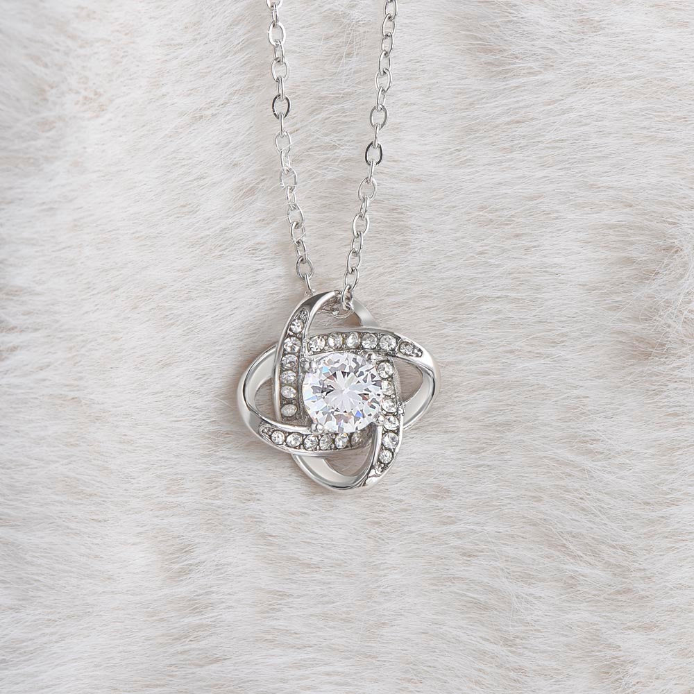To my wife Love Knot Necklace