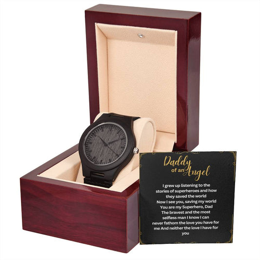 Wooden Watch + MC