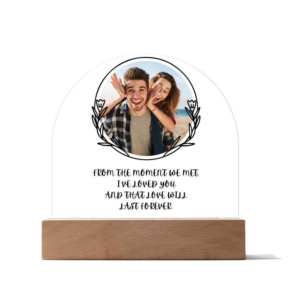 Acrylic Dome Plaque