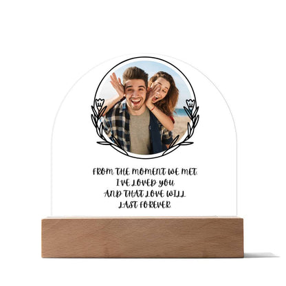 Acrylic Dome Plaque