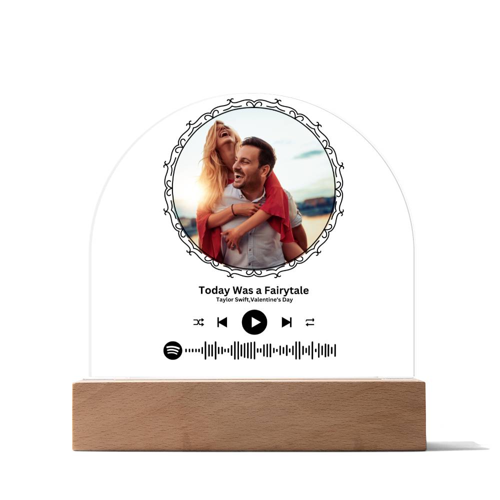 Acrylic Dome Plaque