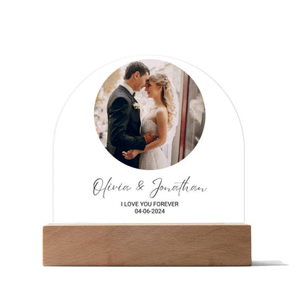 Acrylic Dome Plaque