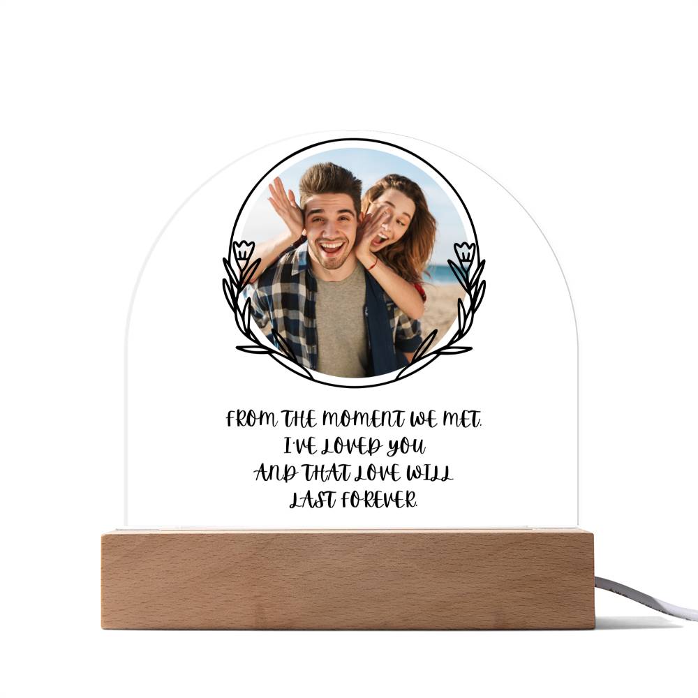 Acrylic Dome Plaque