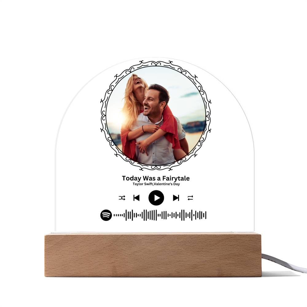 Acrylic Dome Plaque