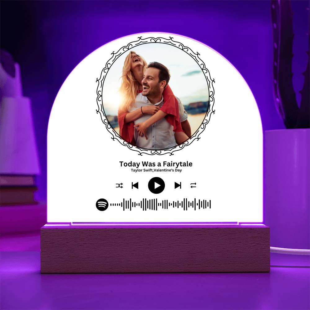 Acrylic Dome Plaque