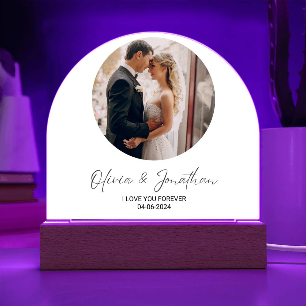 Acrylic Dome Plaque