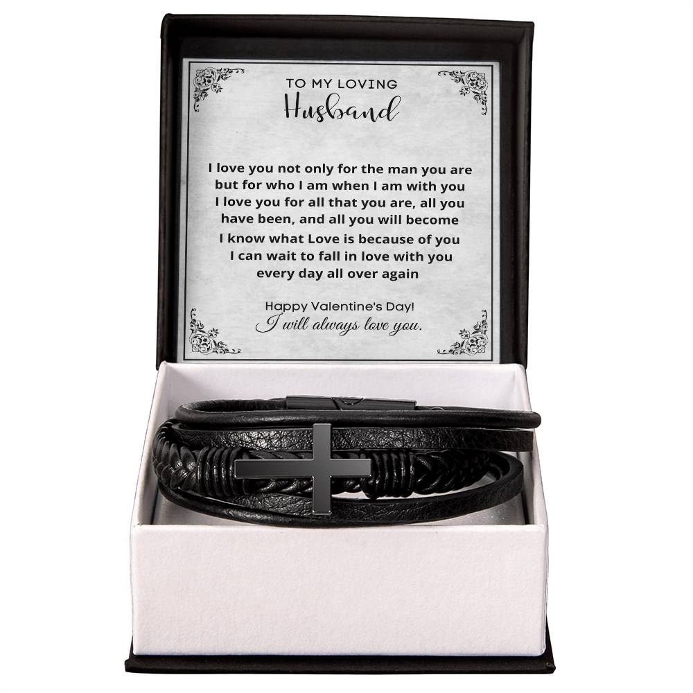 Men's Cross Bracelet
