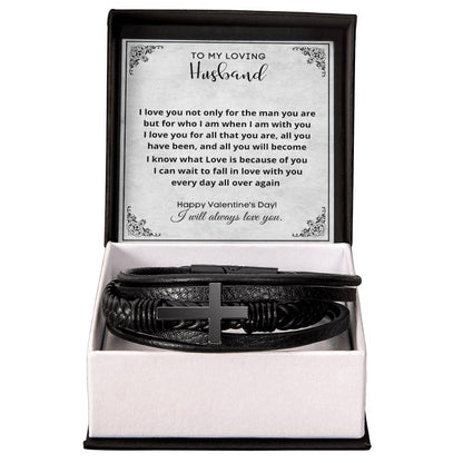 Men's Cross Bracelet