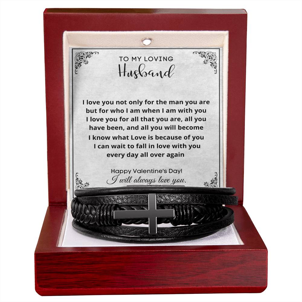 Men's Cross Bracelet
