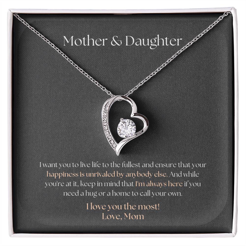 To my daughter Forever Love Necklace