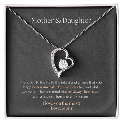 To my daughter Forever Love Necklace