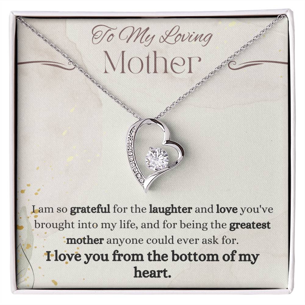 For my Mother Forever Love Necklace