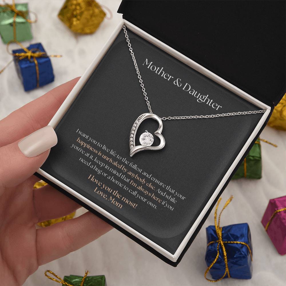 To my daughter Forever Love Necklace