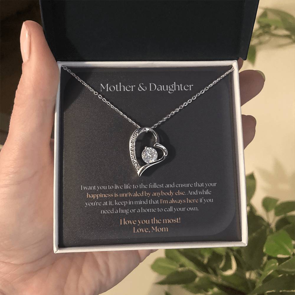 To my daughter Forever Love Necklace