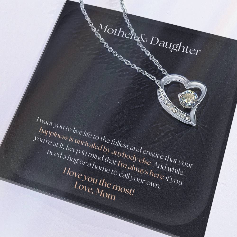 To my daughter Forever Love Necklace