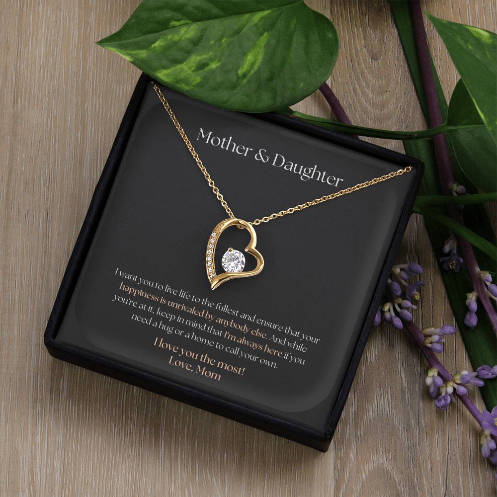 To my daughter Forever Love Necklace
